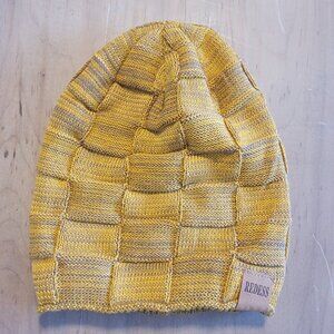 REDESS Hat Women Winter Knit Beanie Warm Fleece Lined Ski Cap Toboggan Yellow‎